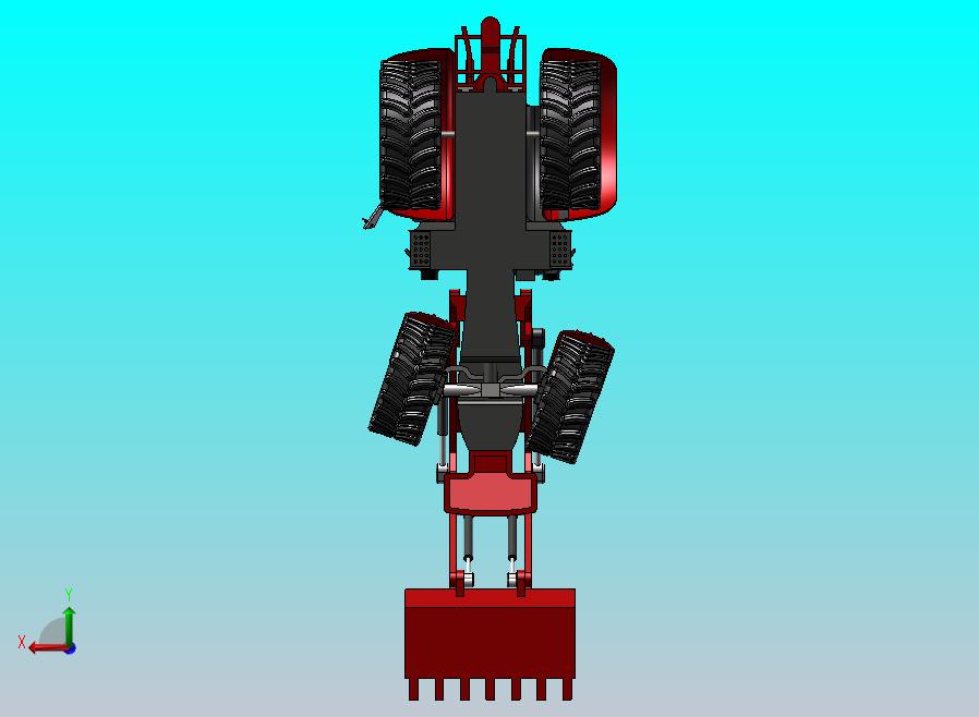 2-重型装载机3d模型 stp sw