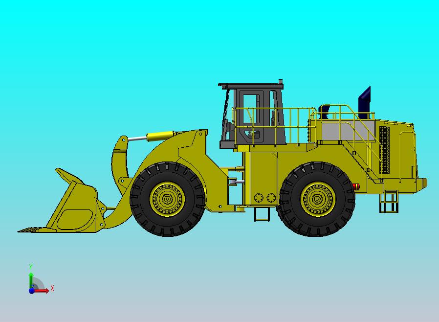 柳工899装载机1比14模型 SW step