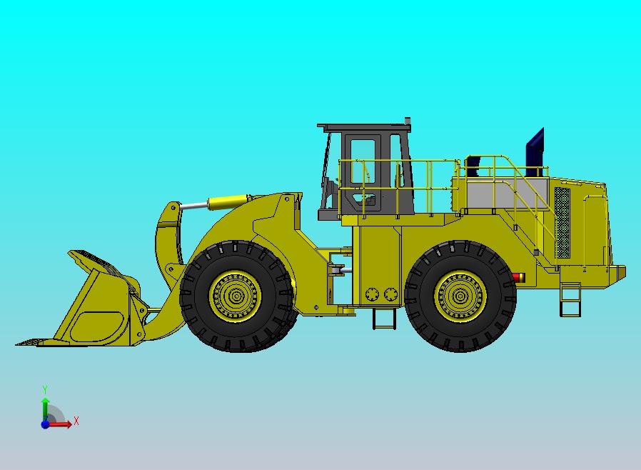 柳工899装载机1比14模型 SW step