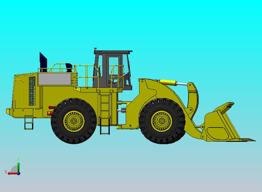 柳工899装载机1比14模型 SW step