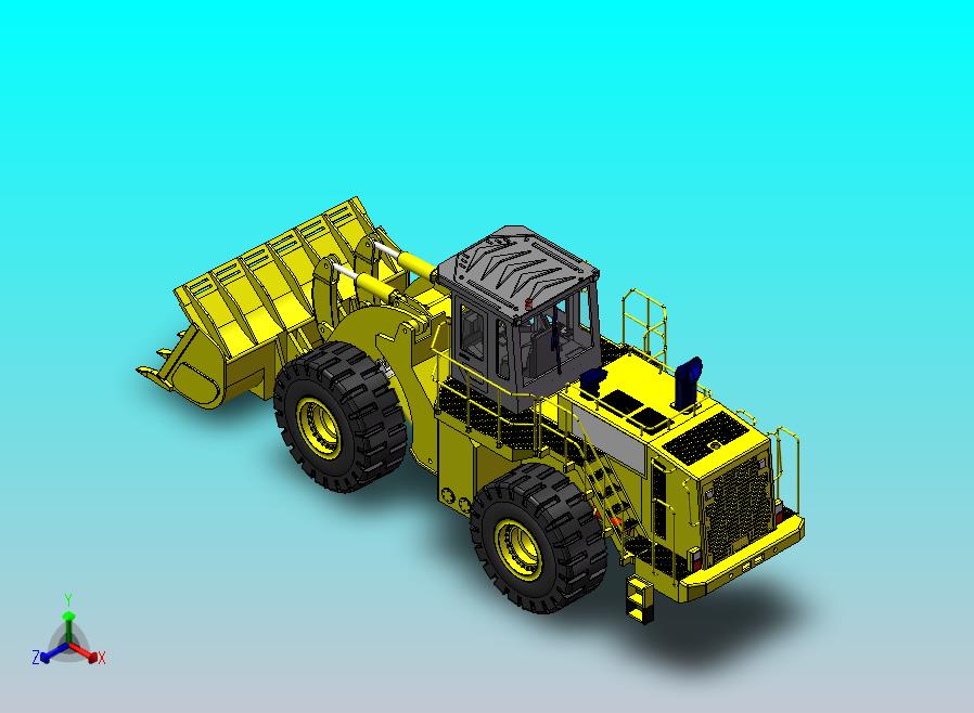 柳工899装载机1比14模型 SW step