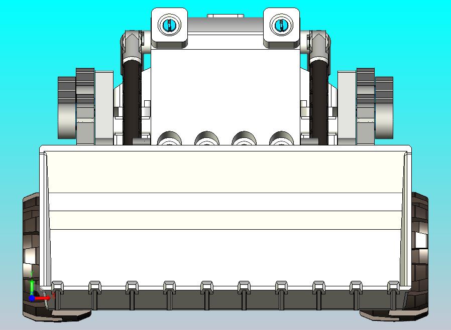 滑移装载机拼装模型 UG STP