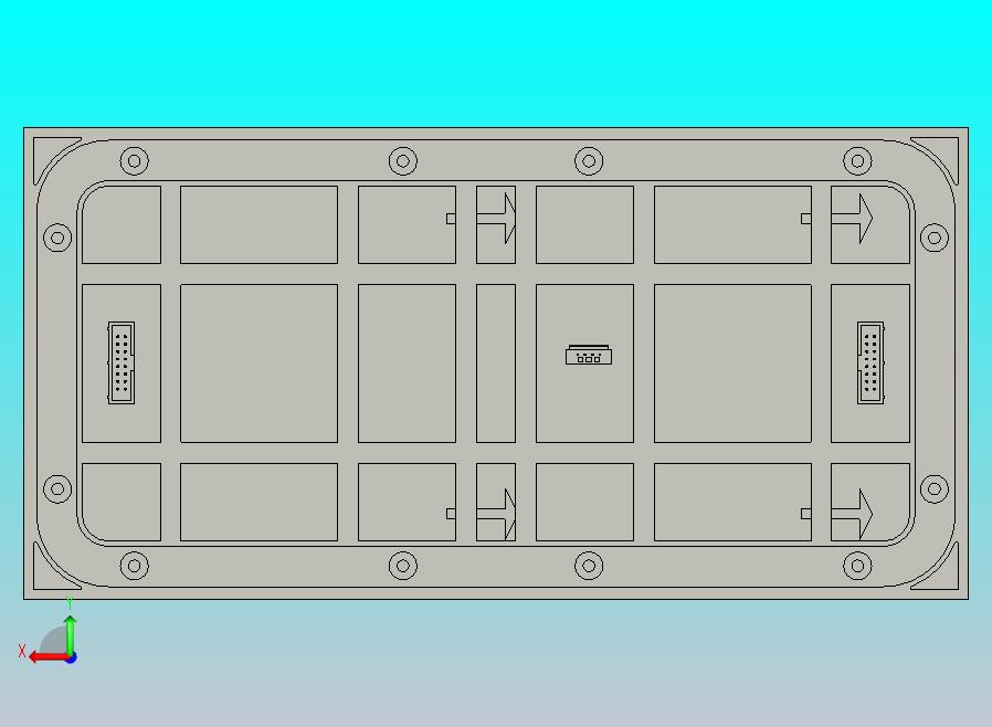 P10 SMD (16x32) LED 模块