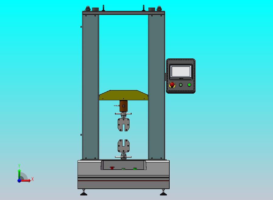 双柱1吨拉力试验机 