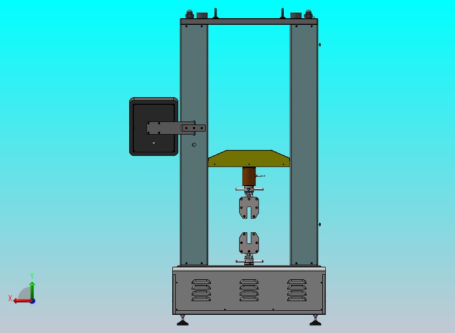 双柱1吨拉力试验机 