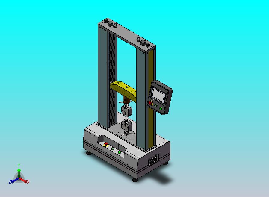 双柱1吨拉力试验机 