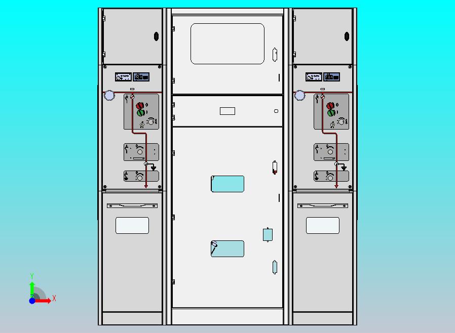 标准化定制充气柜顶扩计量柜（包含铜排设 