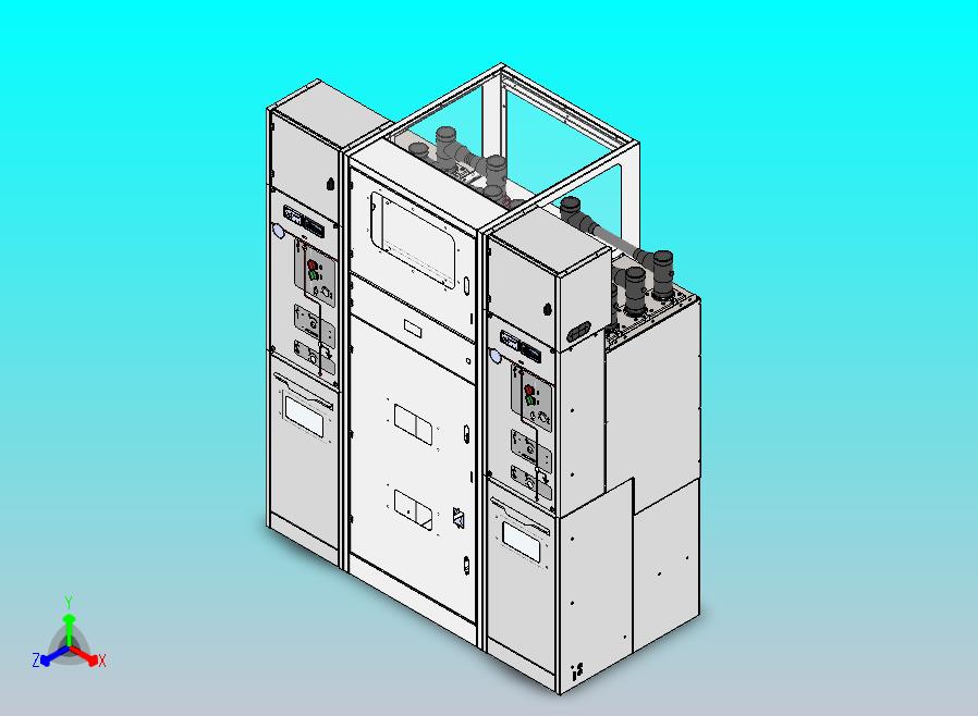 标准化定制充气柜顶扩计量柜（包含铜排设 