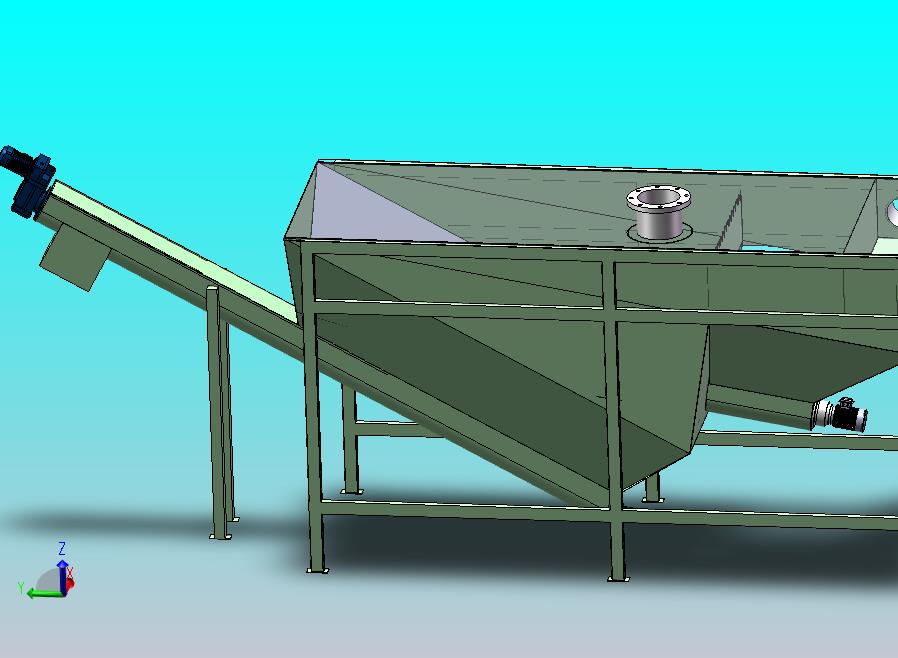 砂水分离器模型 