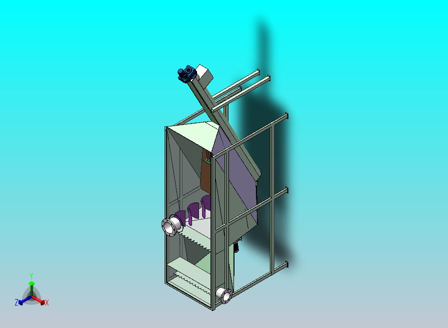 砂水分离器模型 