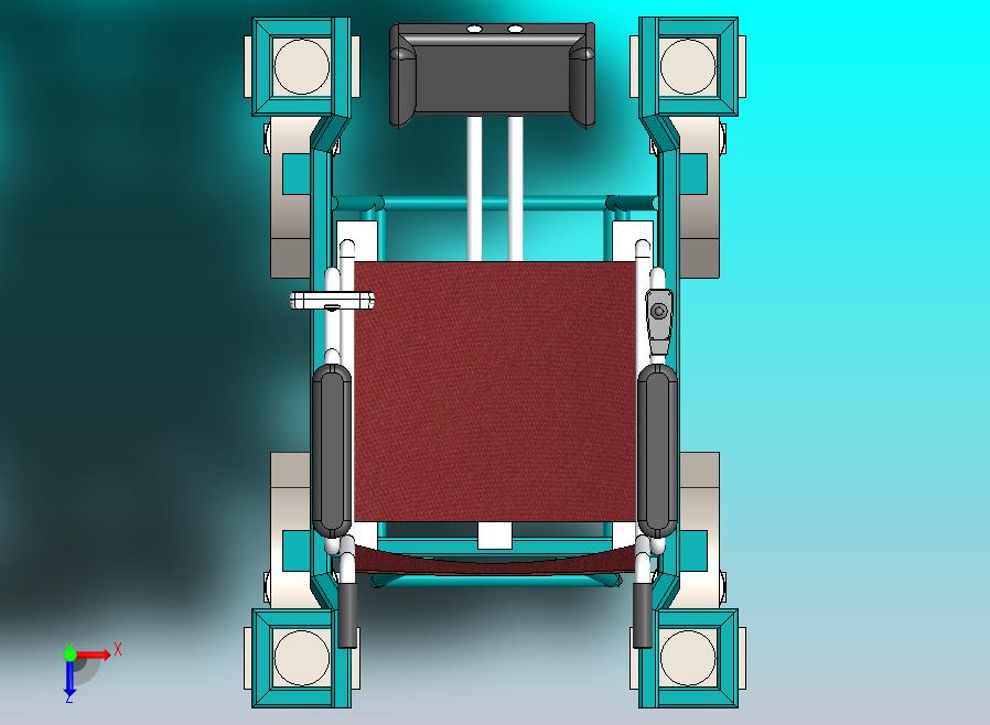 辅助混合轮式腿式轮椅