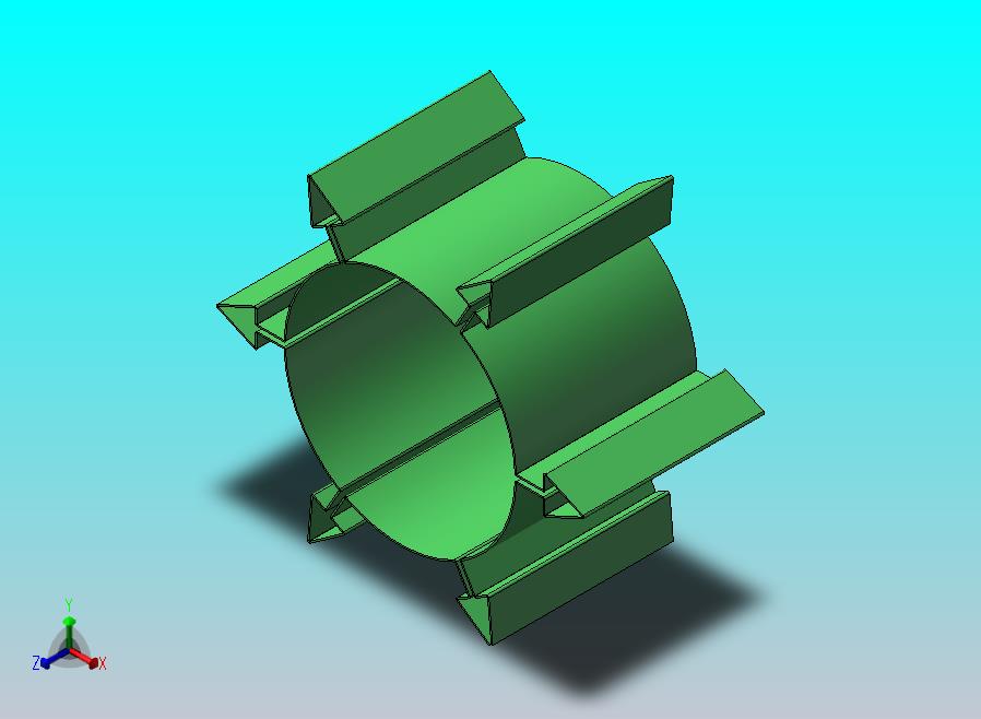 SolidWorks钣金展开放样设计图