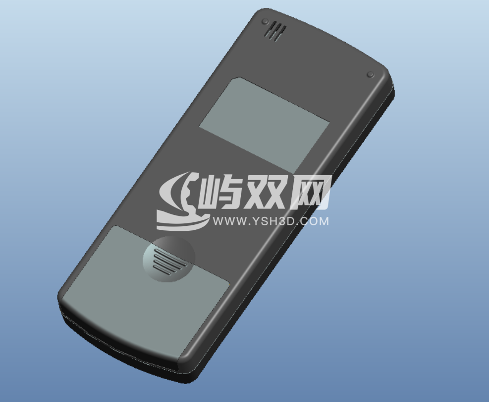 奥克斯空调遥控模型