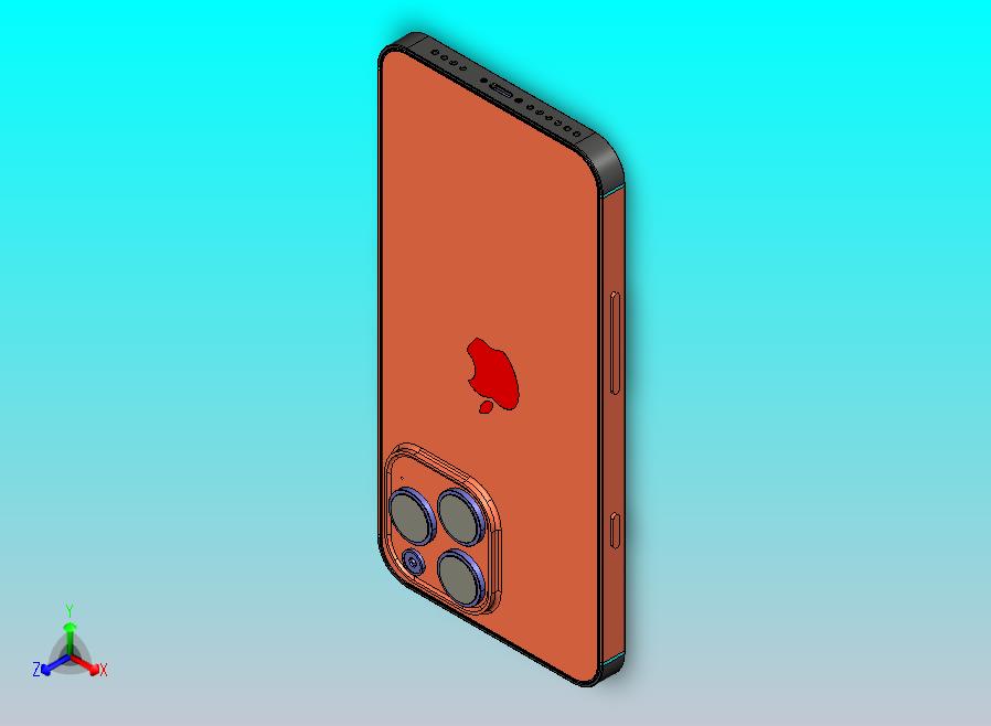 Phone 14手机模型图