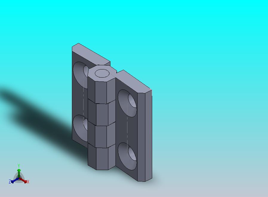 电柜门铰链合页（外径60x60）