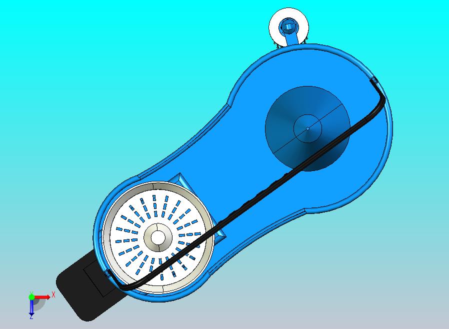 脚踏式洗拖把机模型