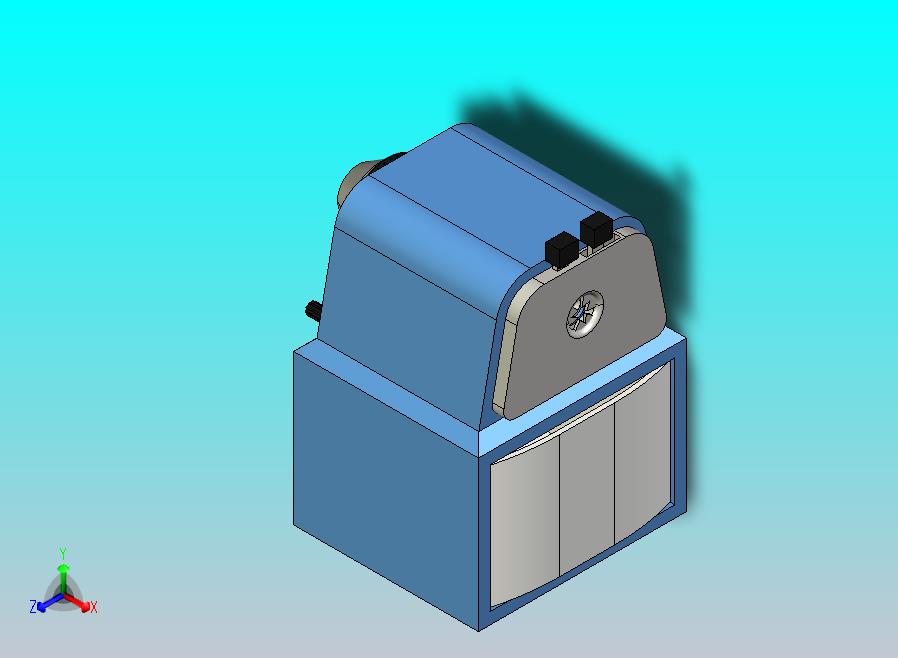 手动转笔刀设计