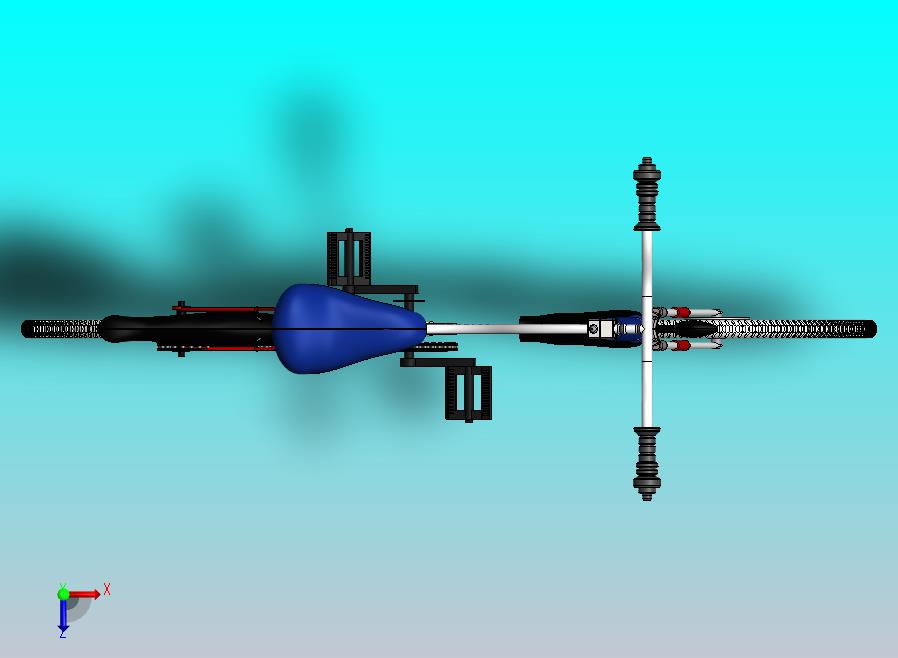 山地减震自行车