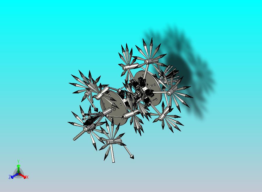 太空预想发电机动力源