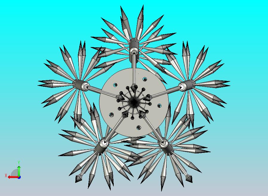 太空预想发电机动力源