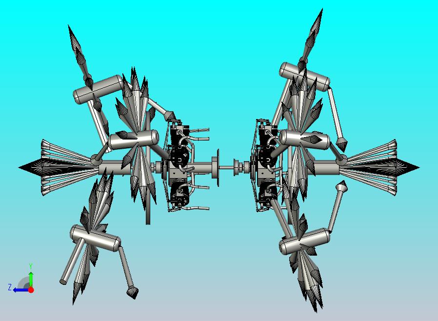 太空预想发电机动力源