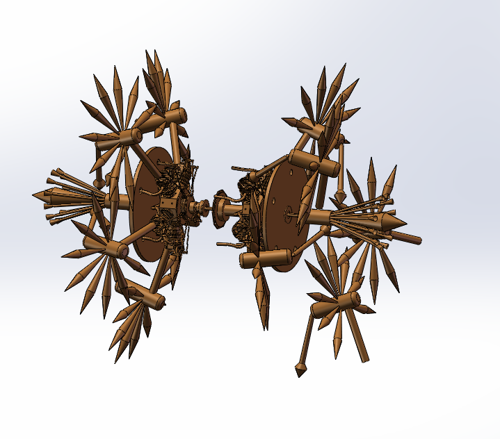 太空预想发电机动力源