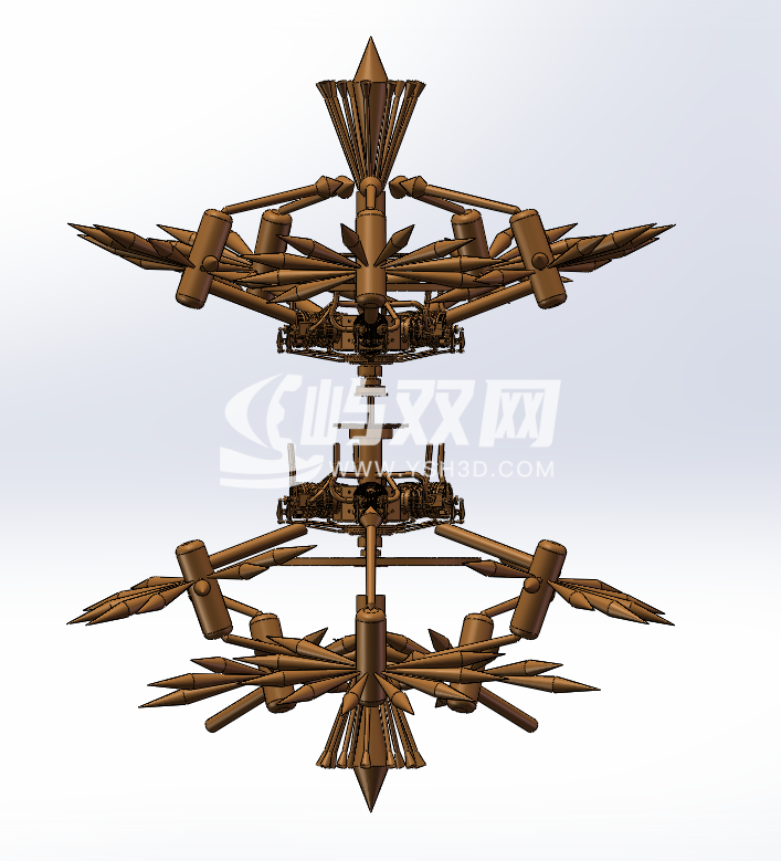 太空预想发电机动力源