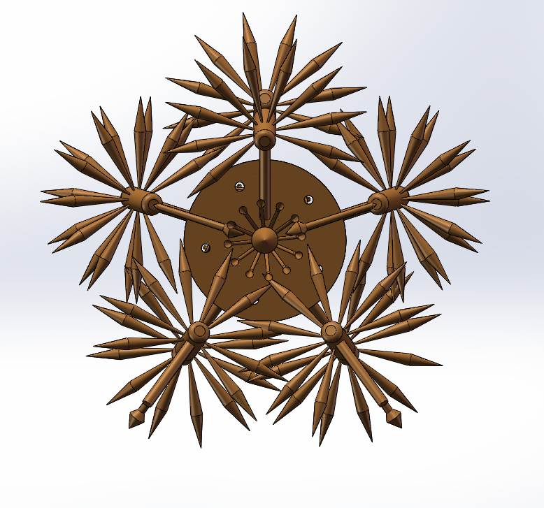 太空预想发电机动力源