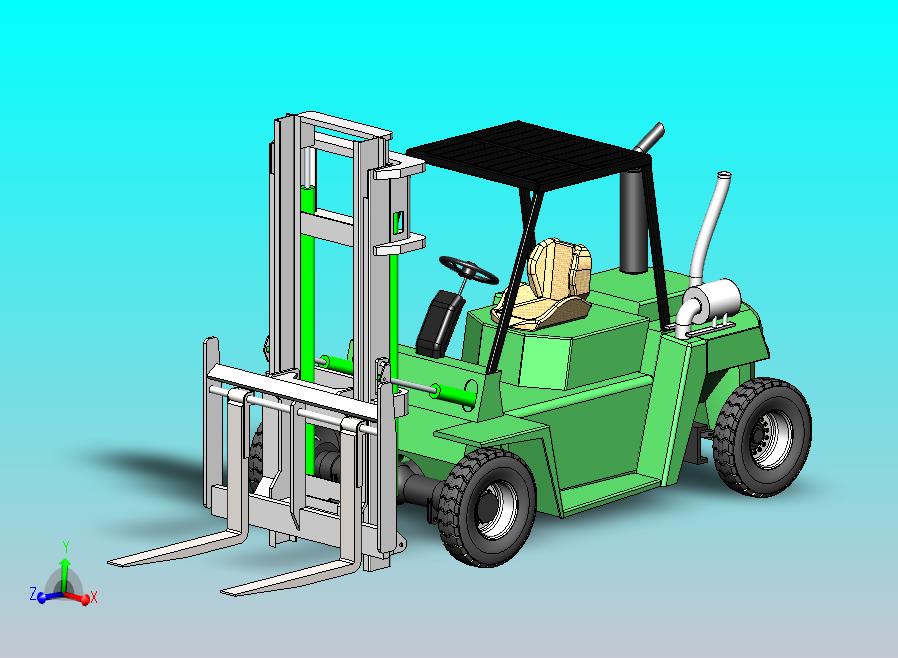 Green叉车 SW STP x_t STL