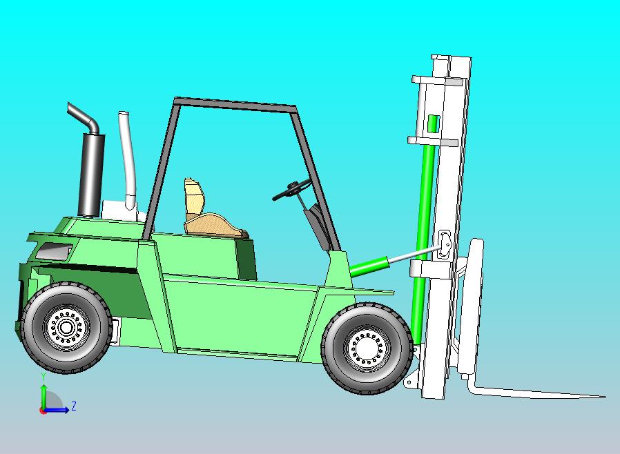 Green叉车 SW STP x_t STL