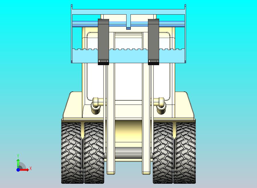 大型叉车模型SW STEP