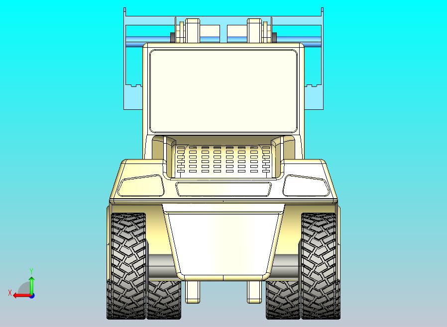 大型叉车模型SW STEP
