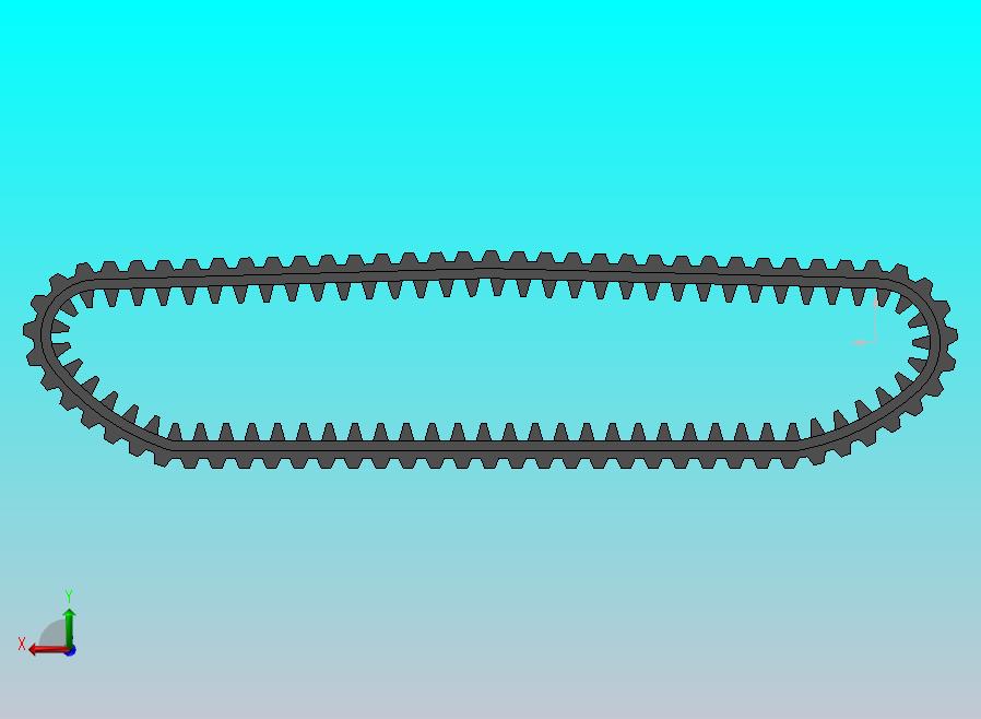 C50R-5BTV橡胶履带450×110×74