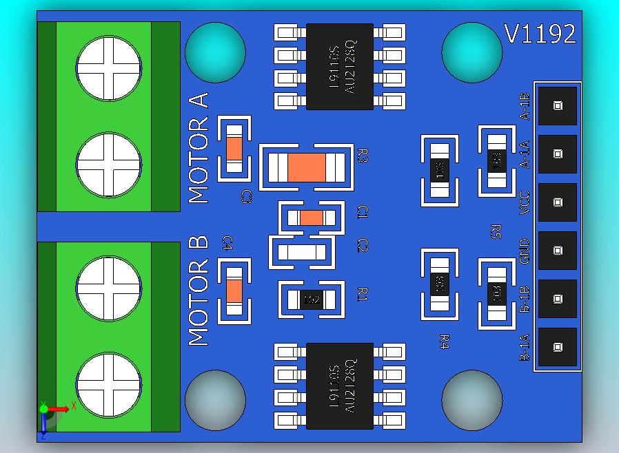 电机驱动器L9110S 800mA（2个电机）