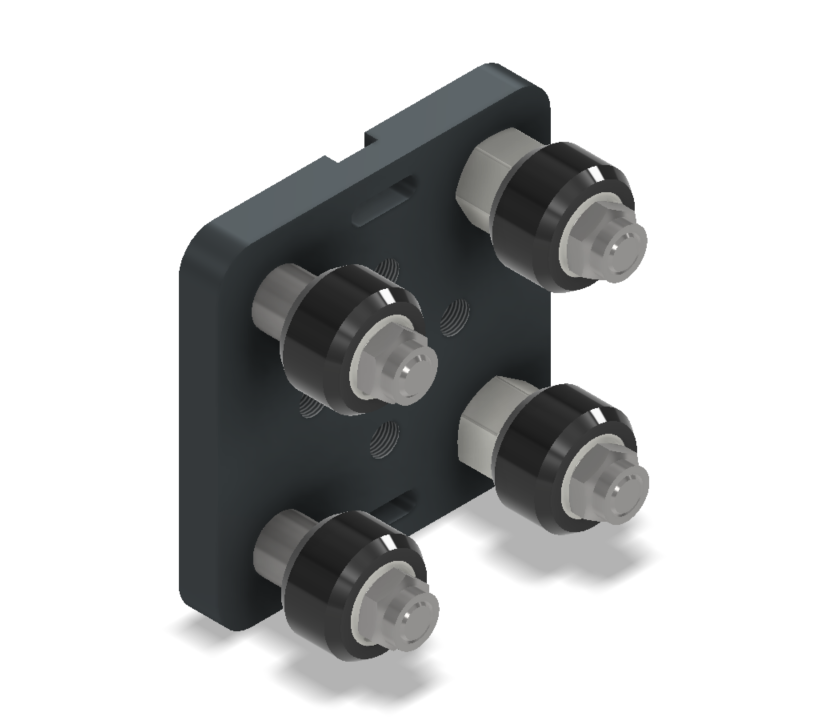 OpenBuilds V型槽龙门式铝板50mm