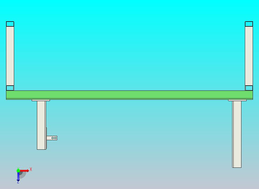 自行车车架夹具