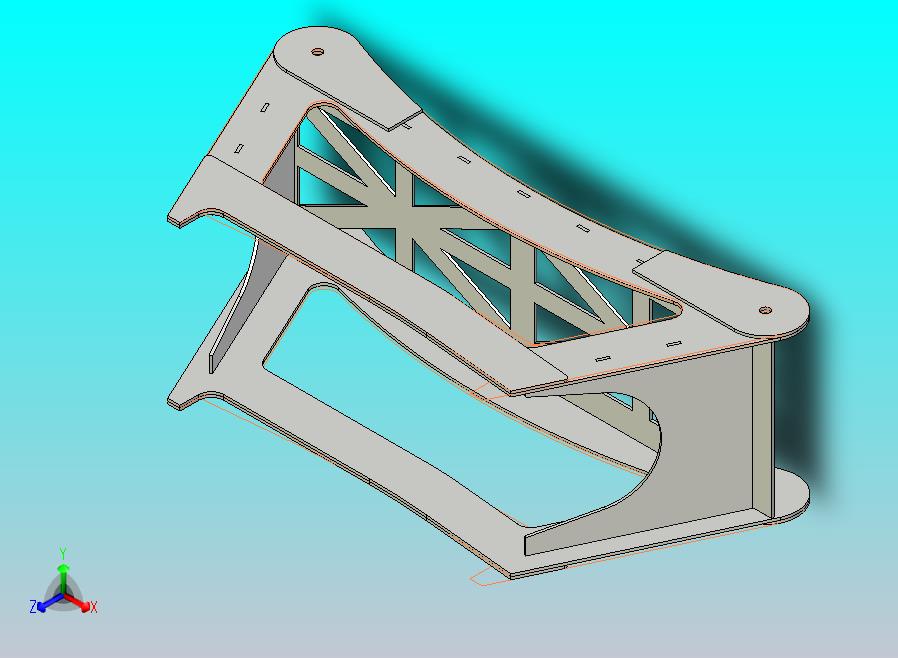 无轮电动滑翔车