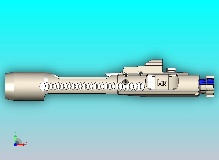 416螺栓架组件（235603-Verschluss MR，第1卷（锁定））第1版