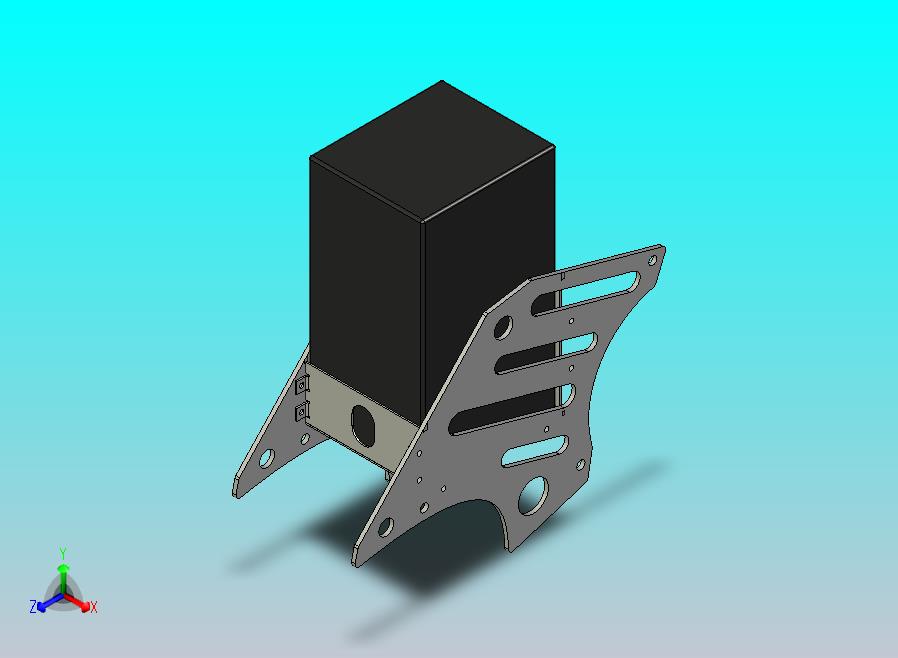 本田2007 CRF250R电动越野车改装电池笼