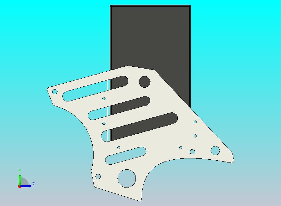 本田2007 CRF250R电动越野车改装电池笼