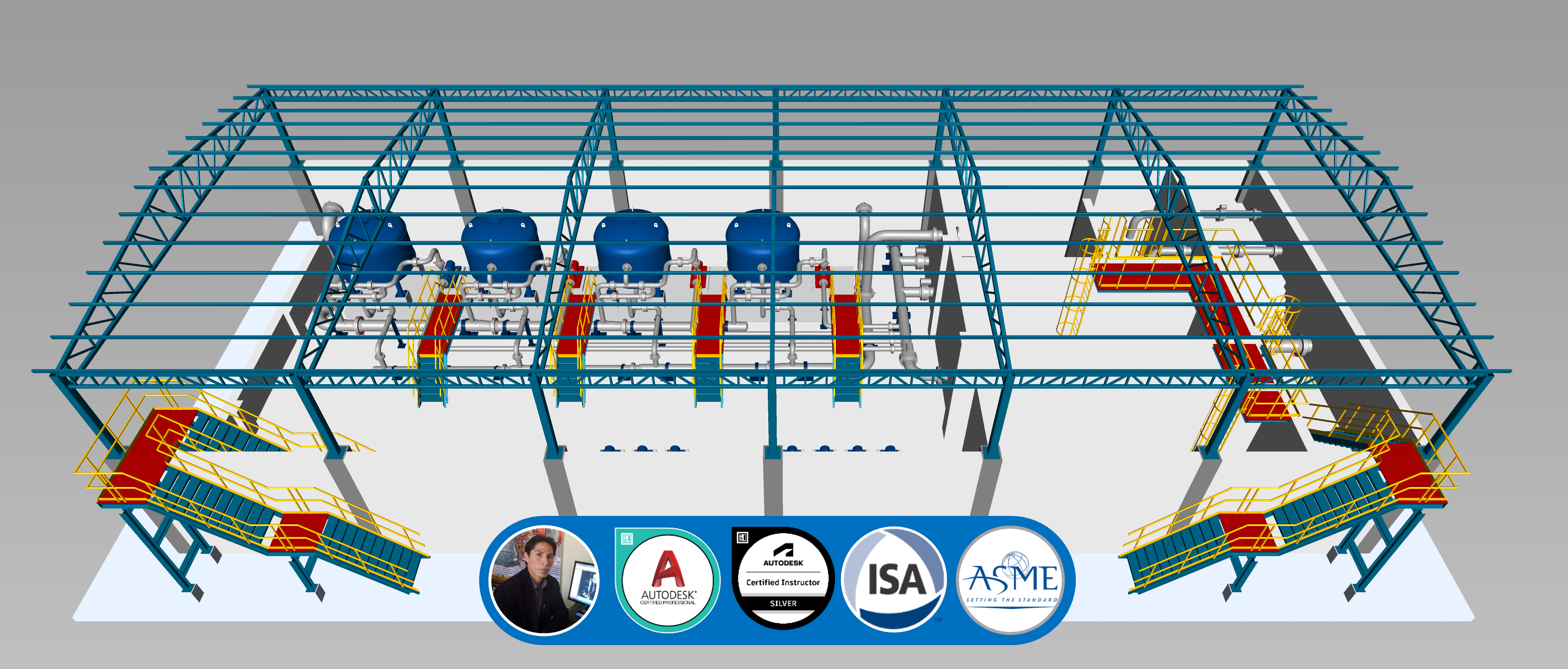 泵房AutoCAD Plant 3D