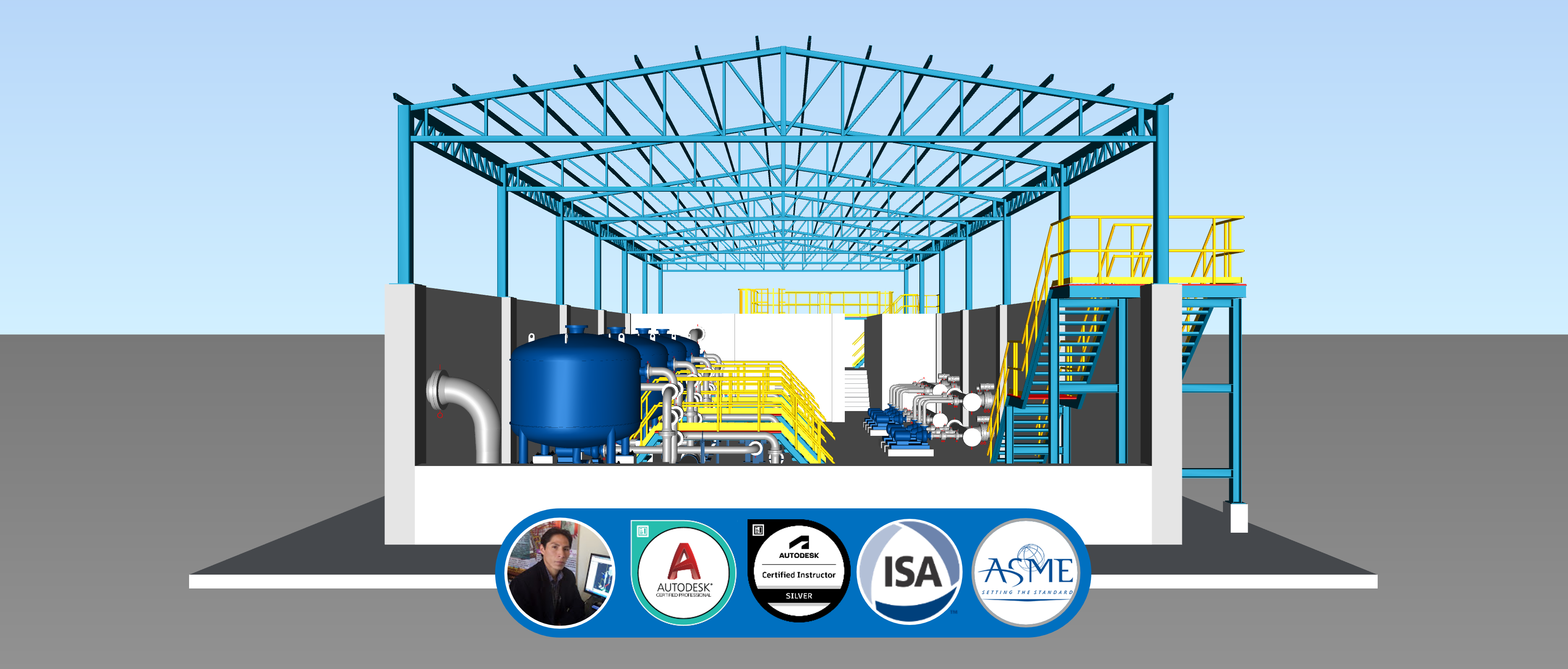 泵房AutoCAD Plant 3D