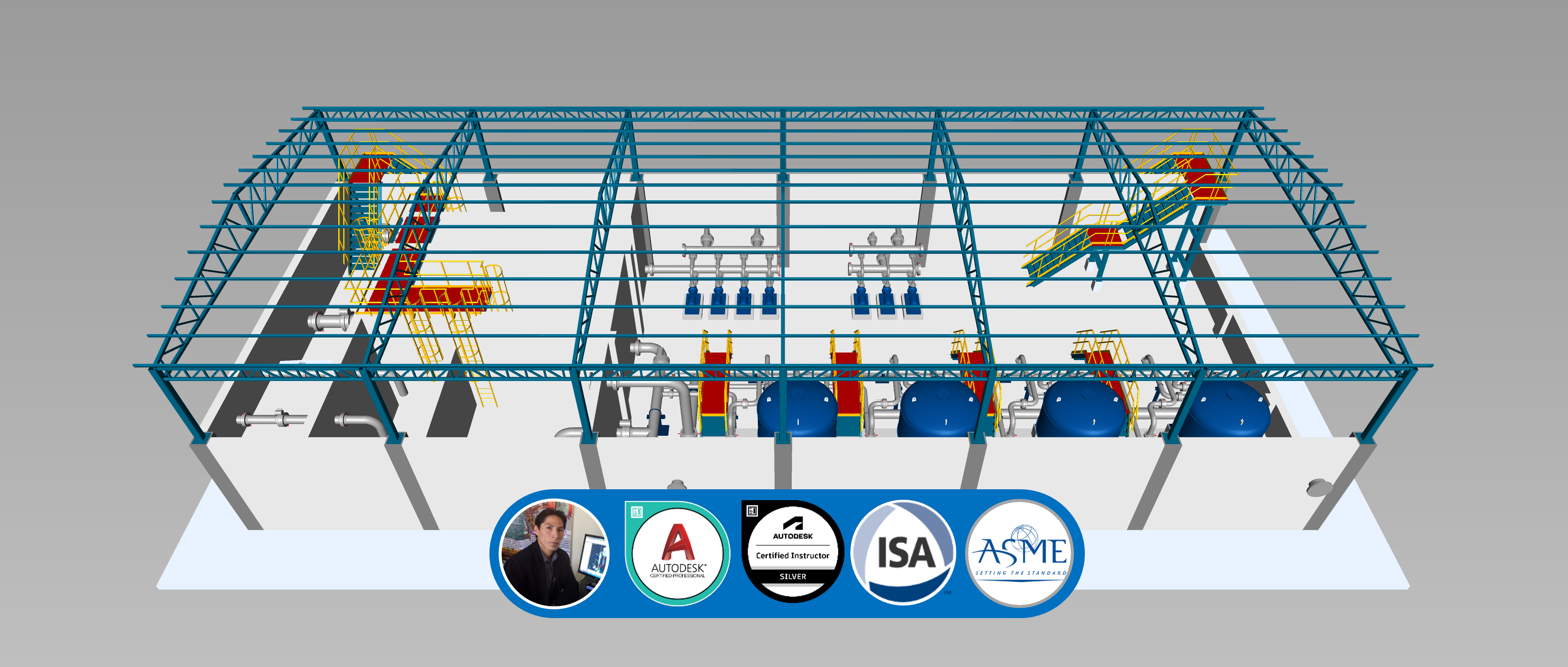 泵房AutoCAD Plant 3D