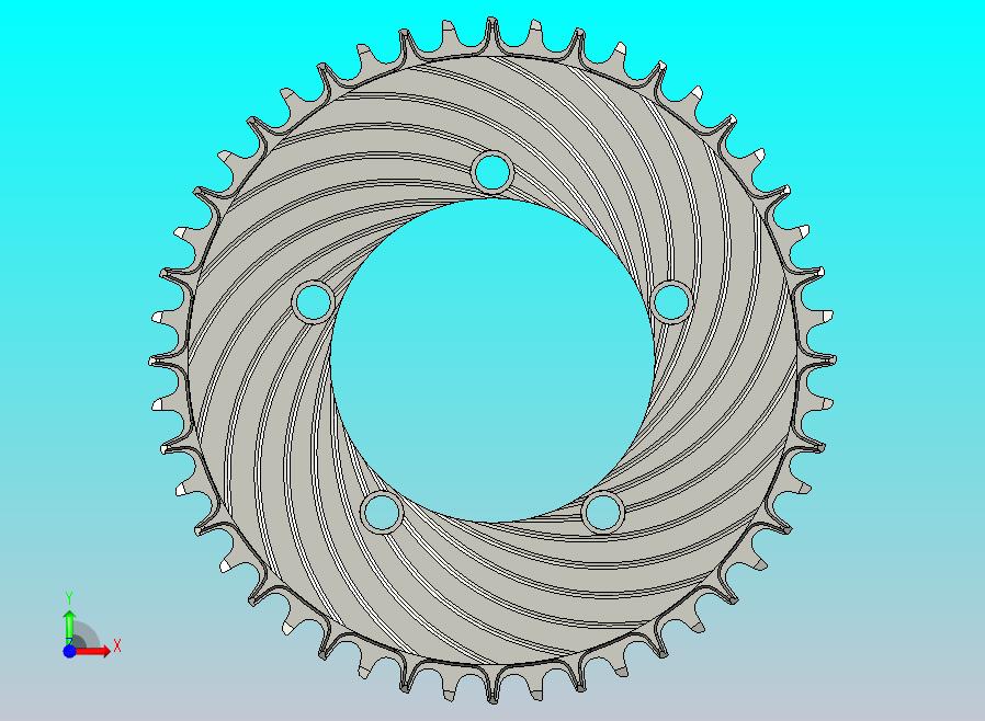 AERO BCD 110毫米5孔链轮