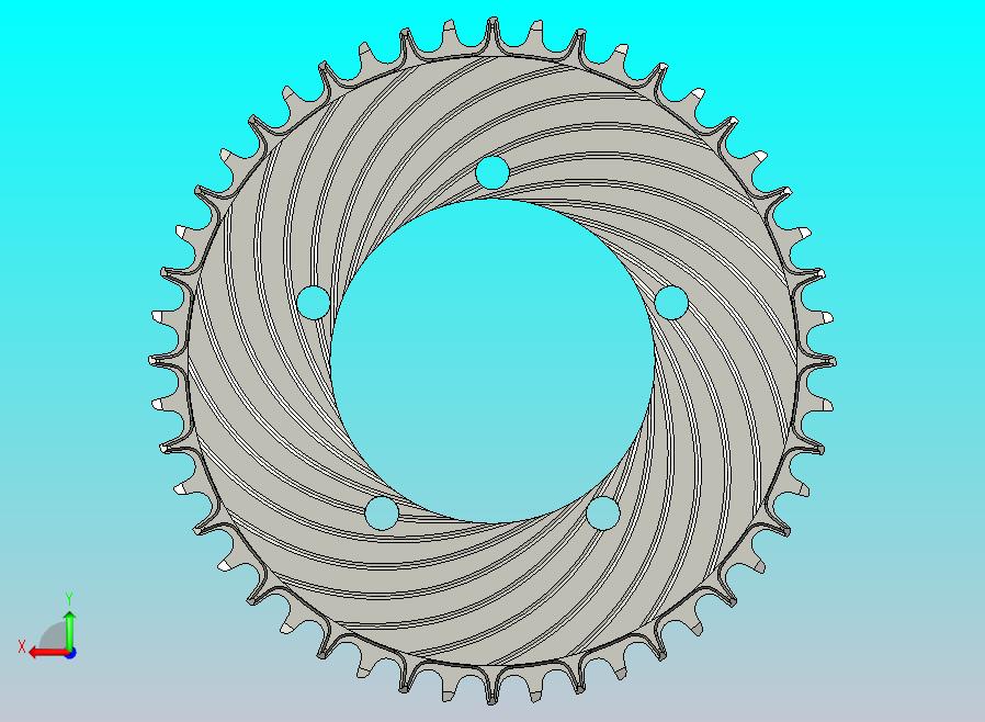 AERO BCD 110毫米5孔链轮