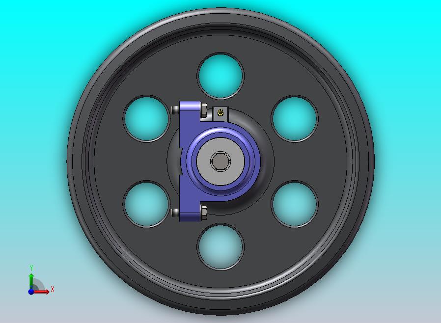 C50R-5BTV履带导向轮总成R