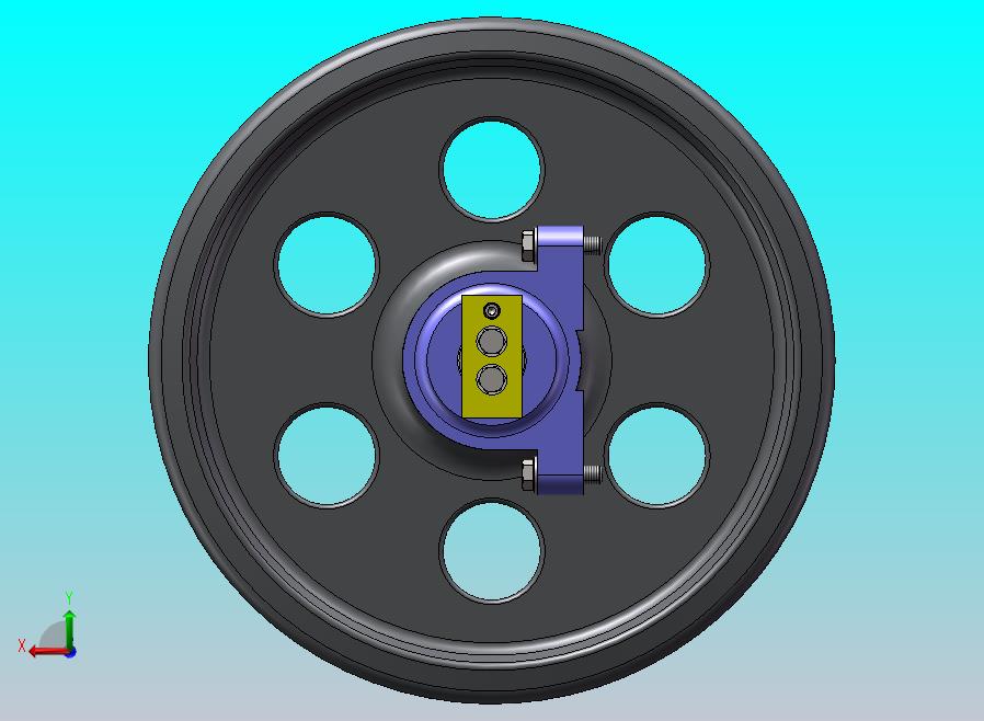 C50R-5BTV履带导向轮总成R