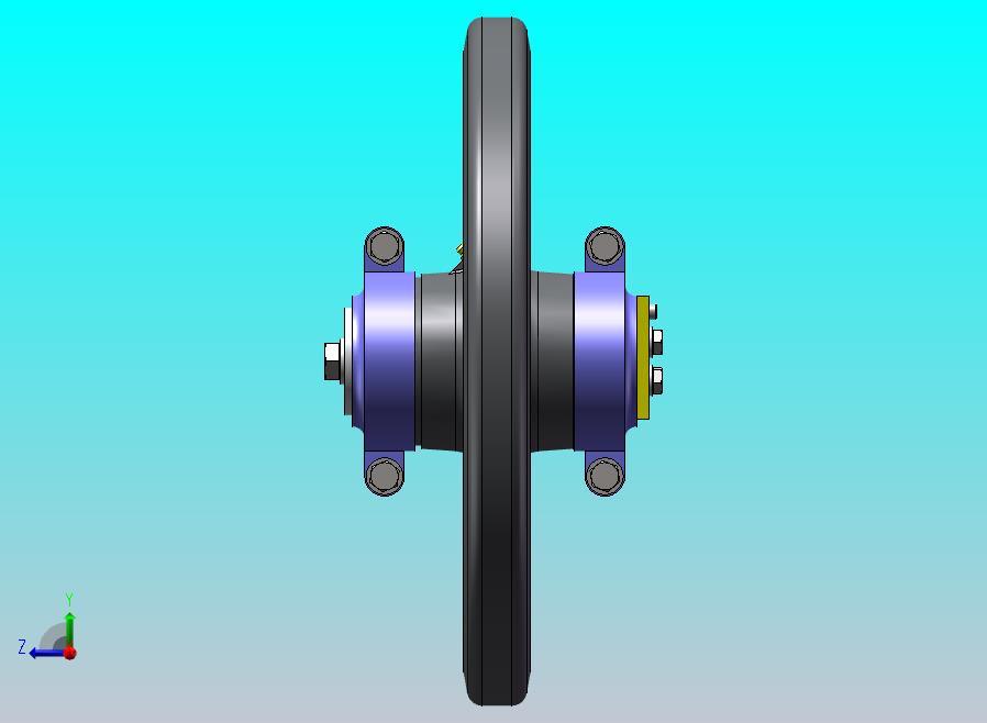 C50R-5BTV履带导向轮总成R