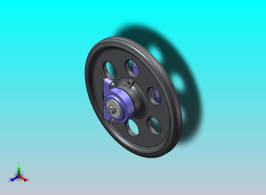 C50R-5BTV履带导向轮总成R