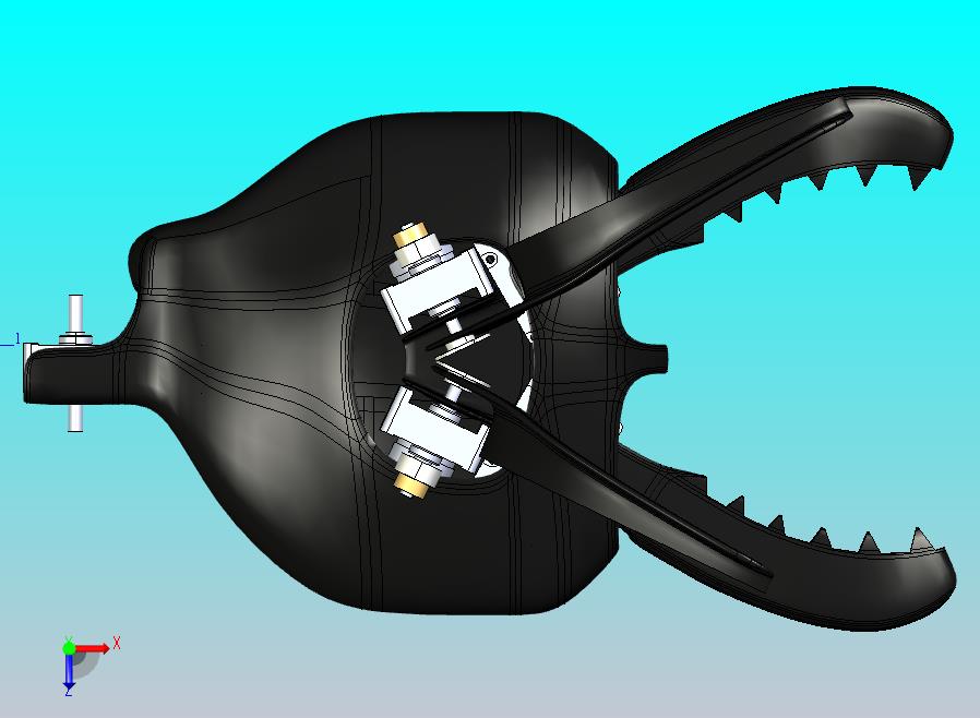 仿生多足爬行机器人设计